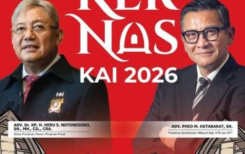 Heru Notonegoro: Rakernas KAI 2026 Jadi Forum Mencari Solusi Implementasi KUHAP Baru