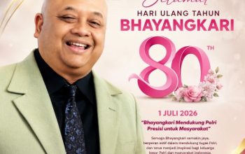 Dr. Bonar P. Krisnanto Harapkan Bhayangkari Semakin Solid dan Berkontribusi bagi Indonesia