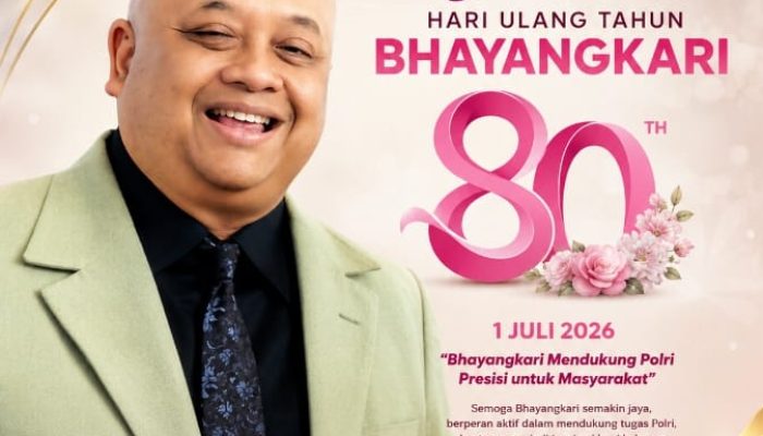 Dr. Bonar P. Krisnanto Harapkan Bhayangkari Semakin Solid dan Berkontribusi bagi Indonesia