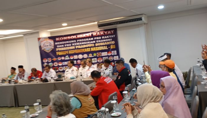 FKN-08 Konsolidasikan Organ Relawan Pendukung Prabowo, Tegaskan Komitmen Kawal Program Pro-Rakyat
