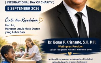 Hari Amal Internasional 2026, Dr. Bonar Tekankan Pentingnya Kepedulian Sosial