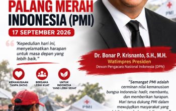Hari PMI 2026, Dr. Bonar Ajak Masyarakat Dukung Gerakan Donor Darah